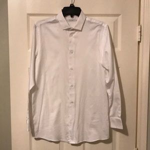 Boys Dress Shirt-White